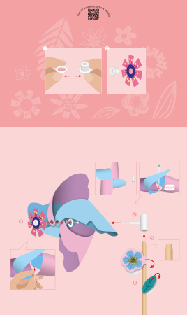 Set creativ Everyday Craft - confectioneaza Flori-morișcă [2]