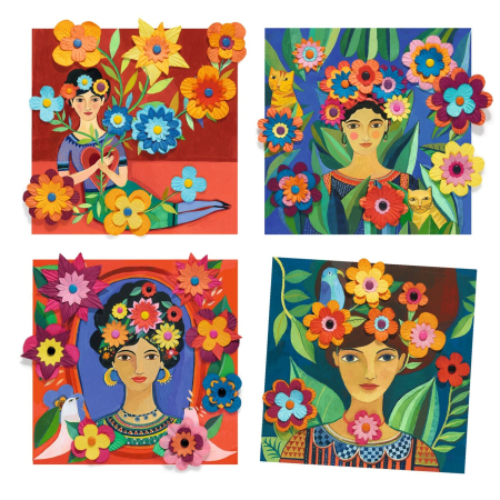 Set creativ Inspired by Frida Kahlo, Djeco [1]