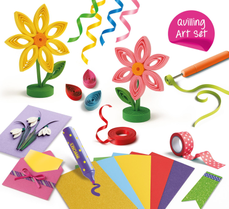 Set creativ KIDS ART - Decoratiuni din hartie [3]