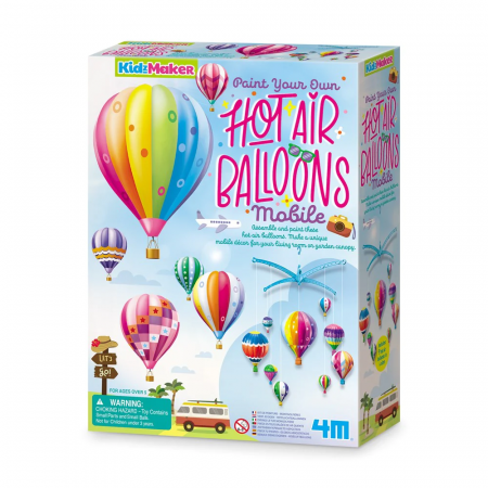 Jocuri educative - Set creativ - Picteaza Baloane cu aer cald