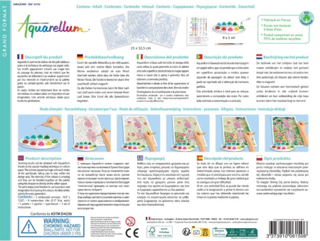 Set creativ pictura Aquarellum - Padurea amazoniana - Sentosphere [1]