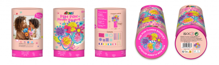 Set creativ Pom Pom - buchet flori [5]