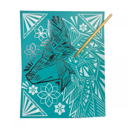 Set creativ Razuieste si Straluceste - Geo Animals [1]