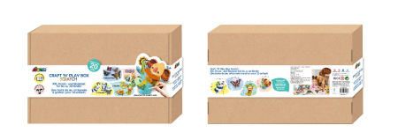 Set creativ XXL de razuit - Craft 'N' Play Box [18]