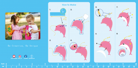 Set creativ XXL de cusut cu tehnica siretului - Craft 'N' Play Box [6]