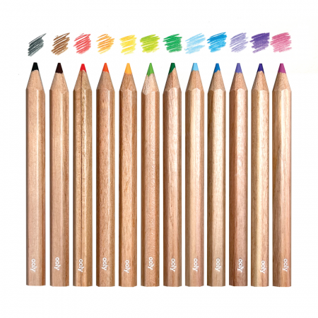 Set creioane Colorate cu ascutitoare Mini Draw'n'Doodle [5]