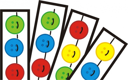 Jucarii de Indemanare - Set cu 140 nasturi pentru activitati educative Miniland