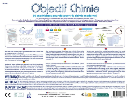 Set cu 34 experimente - Obiectiv CHIMIE - Sentosphere [3]