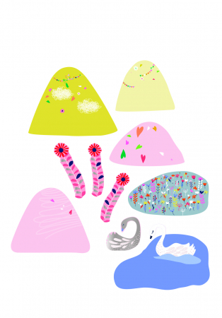 Set cu abtibilduri - Unicorni [2]