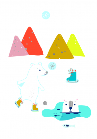 Set cu abtibilduri - Polar [1]