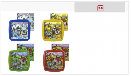 Set de 4 puzzle Anotimpurile anului Miniland [2]