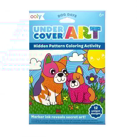 Back to school - Set de colorat cu modele secrete Undercover Art - Catei