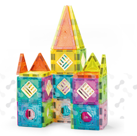 Set de constructie magnetic - 48 piese (5.5 cm) [3]