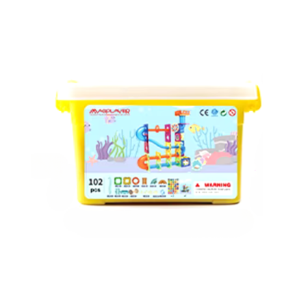 Set de constructie magnetic - Marble Run (102 piese) [2]