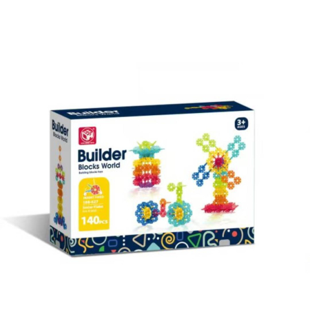 Set de constructie STEAM - Fulgi de zapada (140 piese) [1]