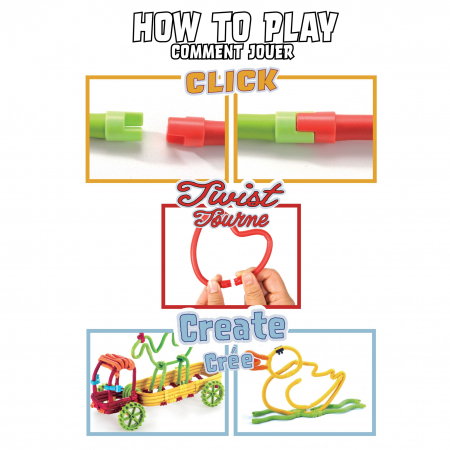 Set de construit cu magnet Spaghetteez 70 piese [3]