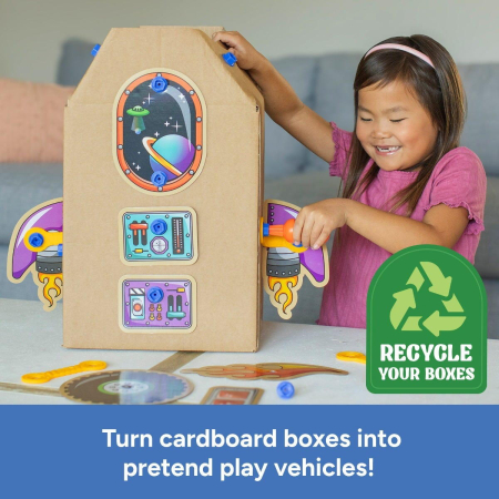 Set de creatie Boxineers™ - Vehicule din carton [3]