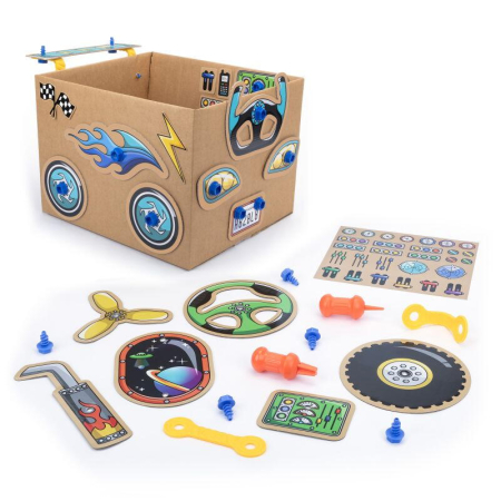 Set de creatie Boxineers™ - Vehicule din carton [1]