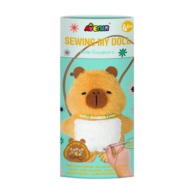 Jucarii creative - Set de cusut Papusa Mea, Capybara linistita