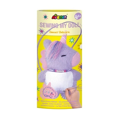 Jucarii creative - Set de cusut Papusa Mea, Unicorn dragalas
