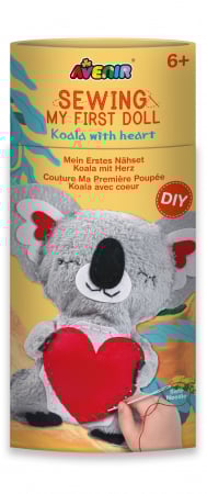 Cadouri Fete - Set de cusut Prima Mea Papusa, Koala cu inima