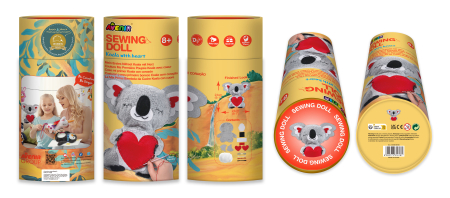 Set de cusut Prima Mea Papusa, Koala cu inima [6]