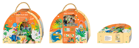 Set de joaca creativa DIY, portabil - Lumea Dinozaurilor [9]