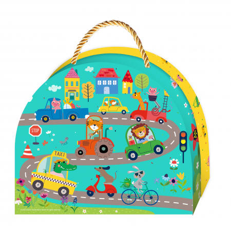 Set de joaca creativa si libera, portabil - Orasul Animalelor [2]