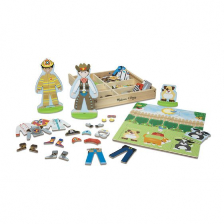 Set de joaca magnetic Meserii - Melissa & Doug [1]