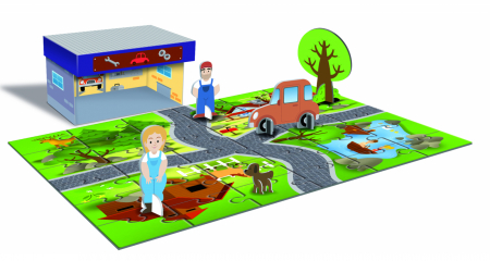 Set De Joaca Orasul Meu - Service Auto [1]