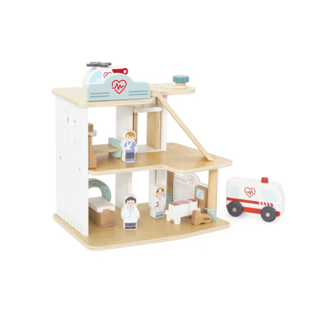 Set de Joaca Spital cu 3 Etaje, Viga [1]
