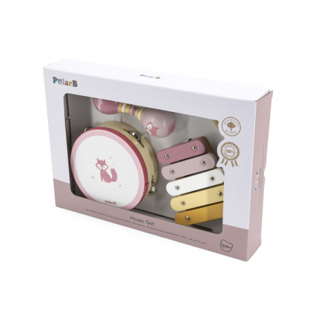 Jucarii creative - Set de jucarii muzicale Vulpe, PolarB Viga