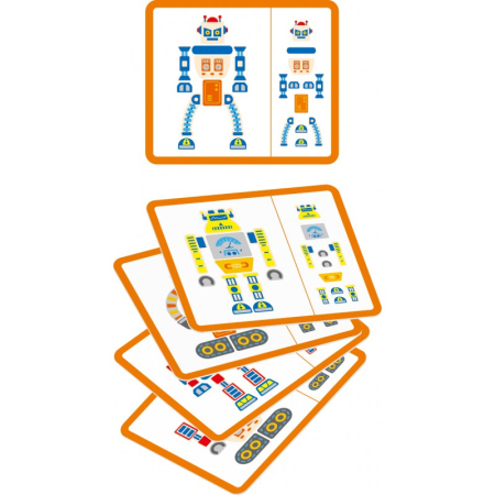 Jucarii creative - Set de mesterit - Roboti, Viga