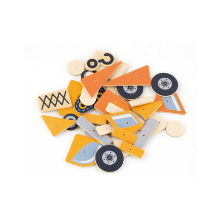 Set de mesterit - Vehicule de constructie, Viga [4]