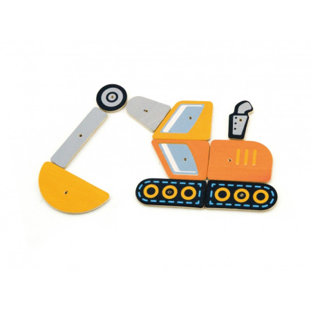 Set de mesterit - Vehicule de constructie, Viga [3]