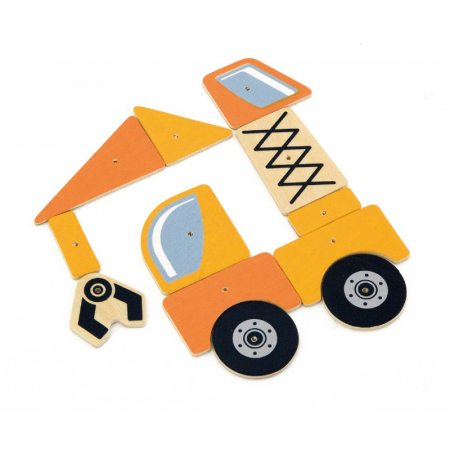 Set de mesterit - Vehicule de constructie, Viga [2]