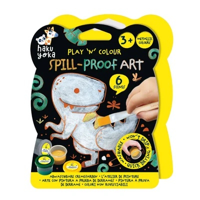 Jucarii creative - Set de pictura cu vopsele anti - varsare