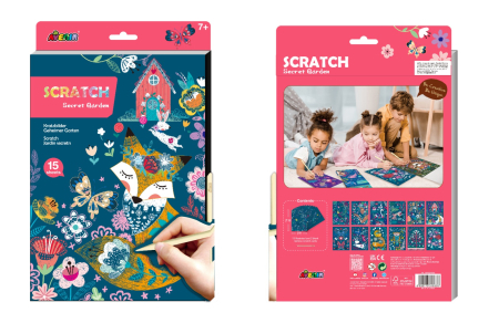 Set de razuit A4 - Gradina secreta [6]