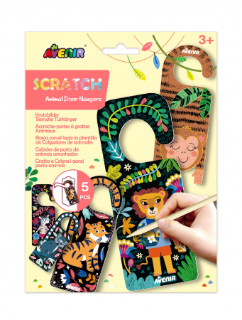 Jucarii creative - Set de razuit - Agatatori Usa - Animale