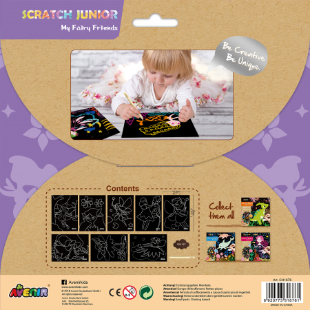 Set de razuit Scratch Junior - Prietenele Mele Zâne [4]
