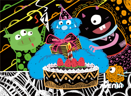 Set de razuit - Monstruleti [10]