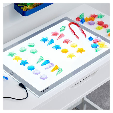 Set de sortare, Scoici translucide colorate, 72 piese [3]