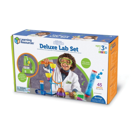 Set de stiinta primar Deluxe cu microscop [5]