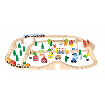 Set de trenulete din 90 de piese [5]