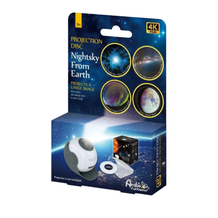 7-10 ani - Set discuri pentru proiector - Galaxii