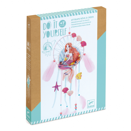 Varsta - Set DIY Djeco, Dreamcatcher sirena