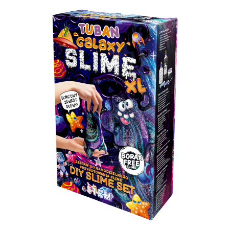 Idei de cadouri sub 100 de lei - Set DIY experimente SLIME ,   GALAXY XL