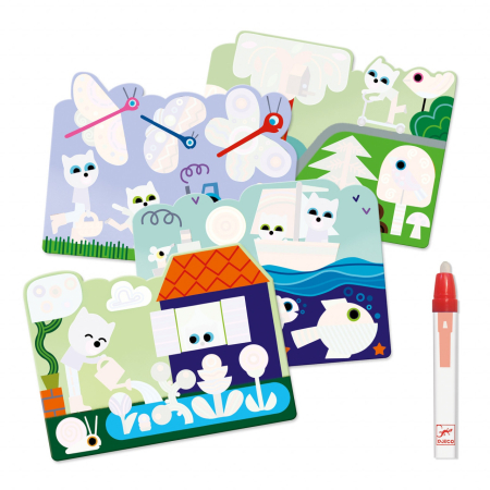 Set Djeco pictura cu apa, in gradina [2]