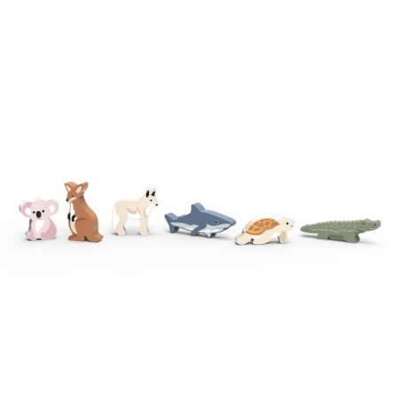 Set educativ cu animale din Oceania, Speedy Monkey [1]