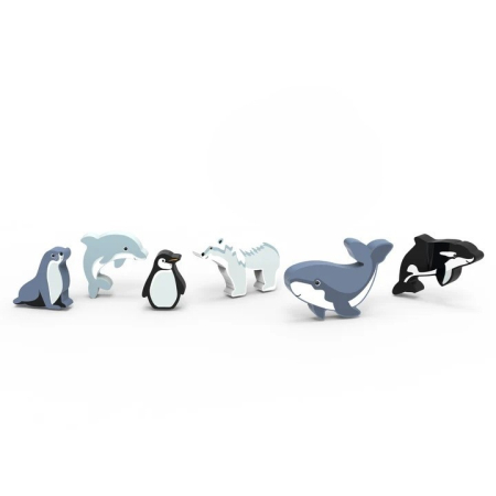 Set educativ cu animale polare, Speedy Monkey [1]
